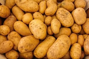 Kartoffeln für die Zubereitung des Rosenkohleintopfs mit dem TM5